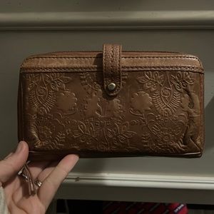 The Sak embroidered wallet